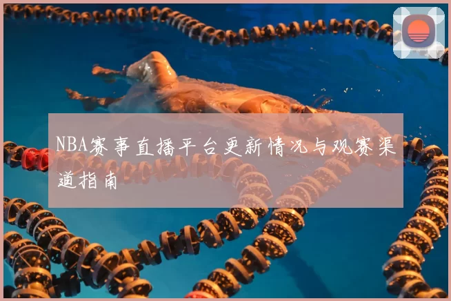 NBA赛事直播平台更新情况与观赛渠道指南