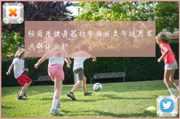 轻商用健身器材市场分类与适用客户群体分析