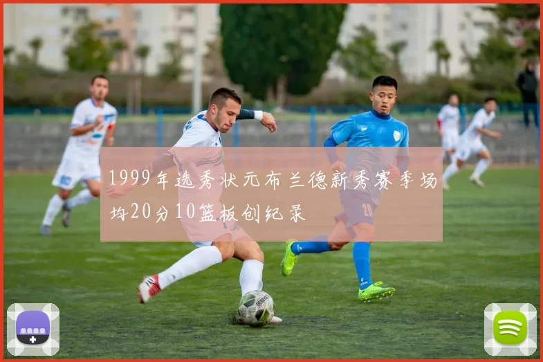 1999年选秀状元布兰德新秀赛季场均20分10篮板创纪录