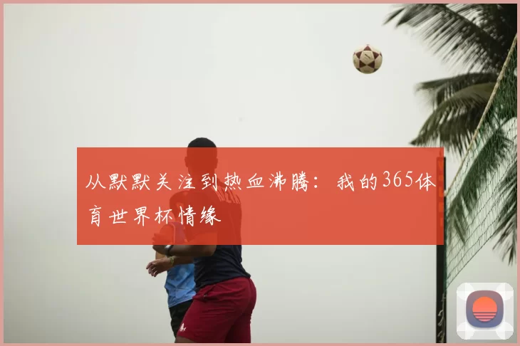 从默默关注到热血沸腾：我的365体育世界杯情缘